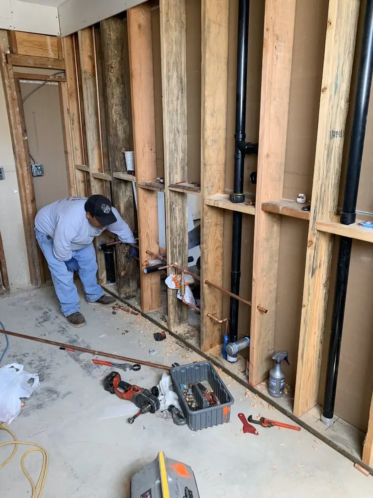 Commercial rough-in plumbing for Water Heater Replacement in Diamondhead